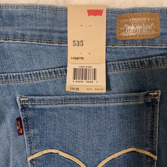 Jean Levis Strauss Legging size 17M/33 Made in Pakistan  AU🇵🇰 - Picture 4 of 7